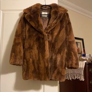 Abercrombie &Fitch Plush Faux Fur
